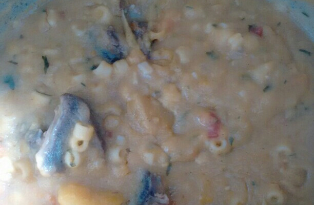 Sopa creme de mandioquinha