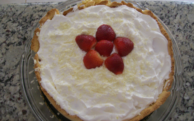 Torta de limão da Marcia