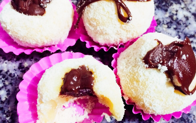 Brigadeiro de ninho com nutella