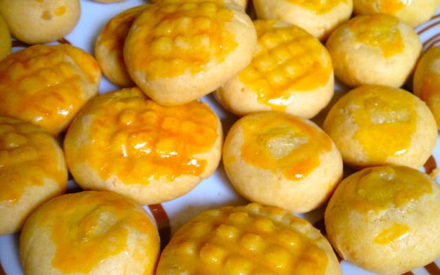 Biscoito salgado de queijo