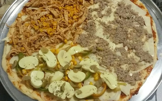 Massa para pizza rápida e fofa