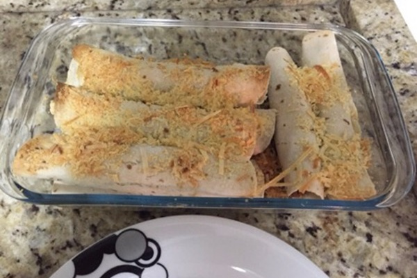 Panqueca fitness da Juli