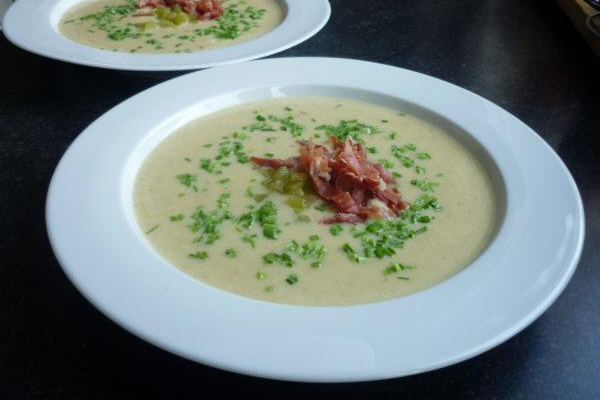 Sopa espumante (agridoce)