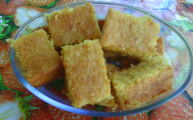 Bolo de milho rapido