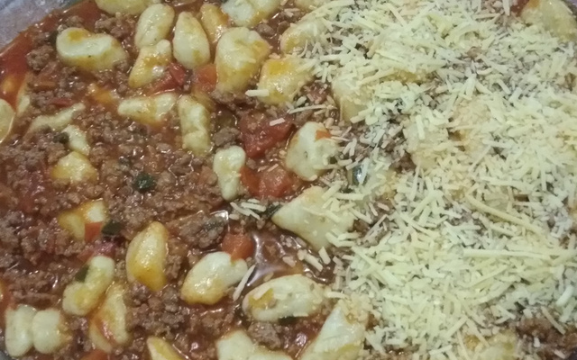 Nhoque de batata doce