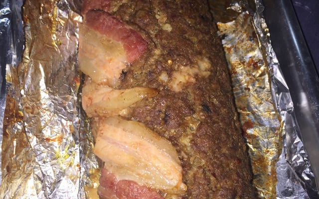 Carne assada ao bacon