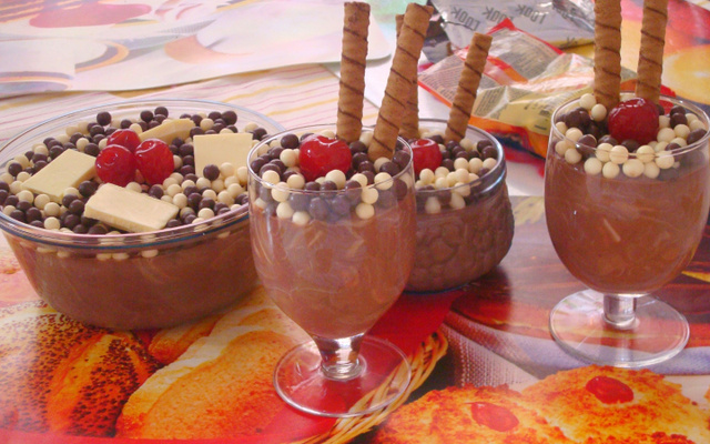 Estrogonofe de chocolate