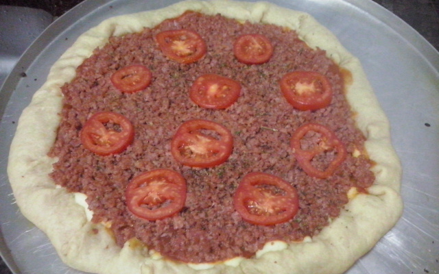 Massa de pizza fácil