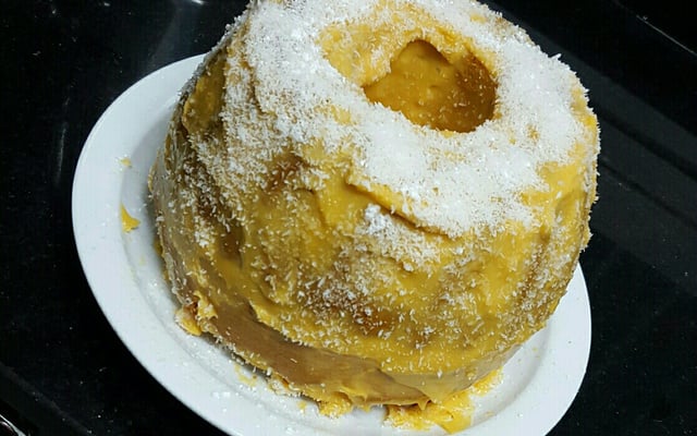 Bolo de custard (creme pasteleiro)