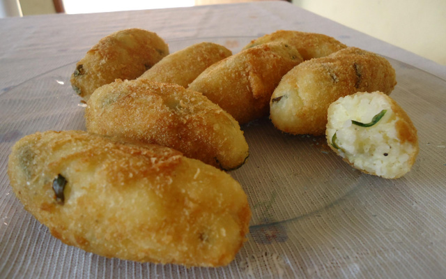 Bolinho de arroz fácil