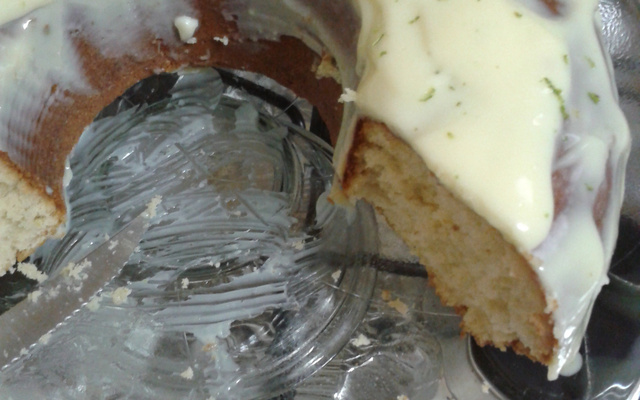 Bolo delícia fofa de limão