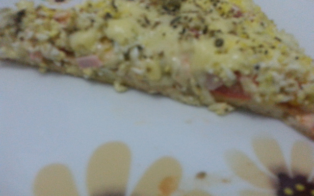 Pizza cremosa rápida