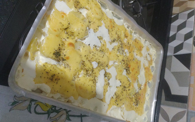 Batata gratinada