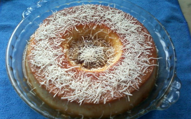 Pudim de leite de coco