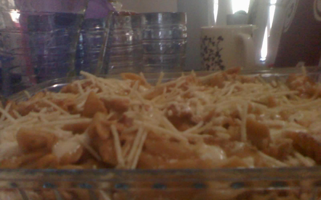 Penne na pressão