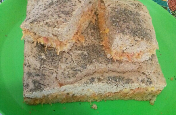 Torta integral de frango