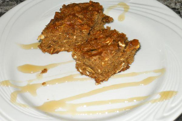 Bolo natural de granola