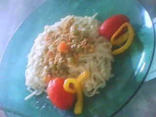 Macarrão ao queijo ralado