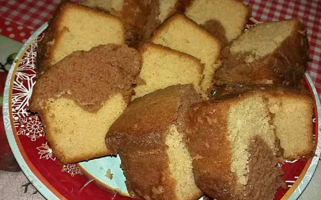 Bolo Mesclado de Chocolate 