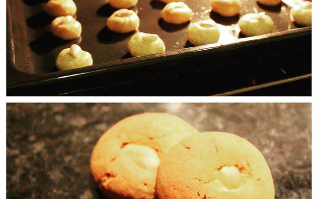 Biscoito amanteigado de amêndoas