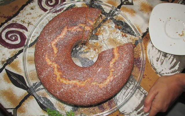 Bolo de amendoim