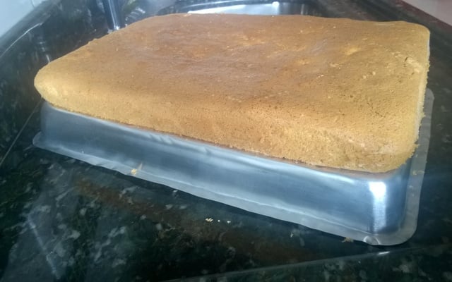 Pão de ló (alto e fofo)