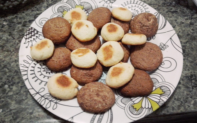 Biscoito amanteigado de chocolate