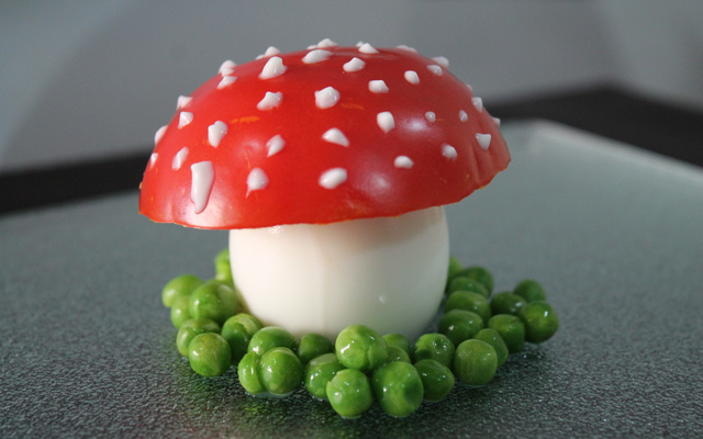 Cogumelos de halloween