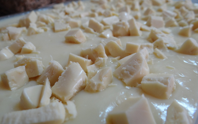 Pavê de chocolate branco