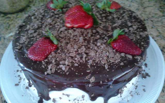 Bolo brigadeiro cremoso