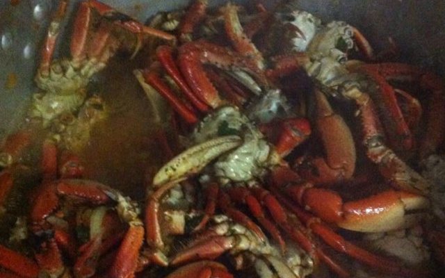 Caranguejada da vovó Gisele