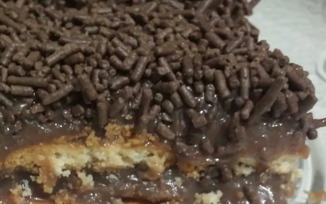 Bolo de palha italiana