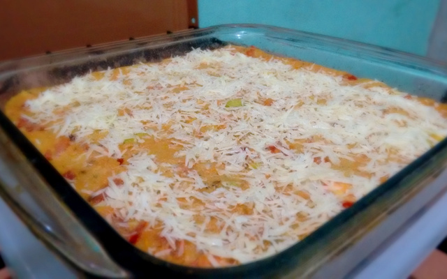 Torta de liquidificador e micro-ondas