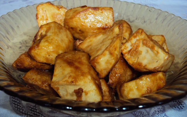 Batata doce caramelizada