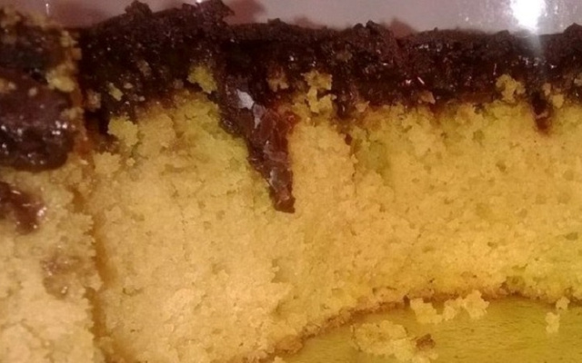 Bolo de cenoura vegano