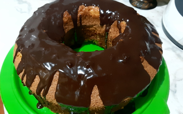 Bolo de bergamota (tangerina)