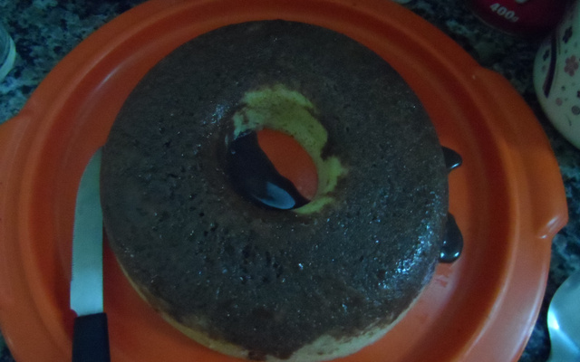 Bolo de microondas