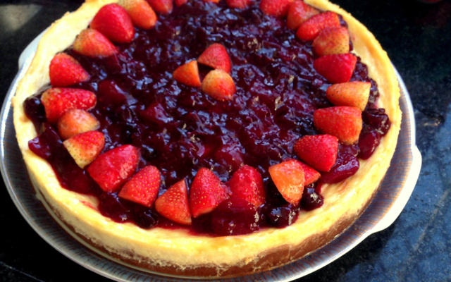 Cheesecake tradicional Nova York