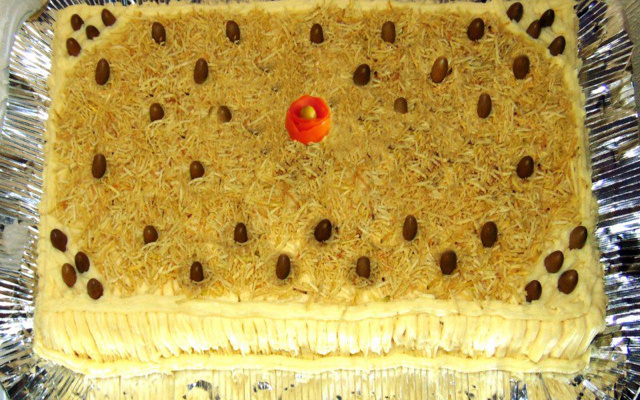 Torta picante de pão de forma