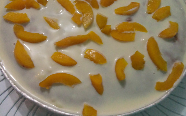Bolo de pêssego
