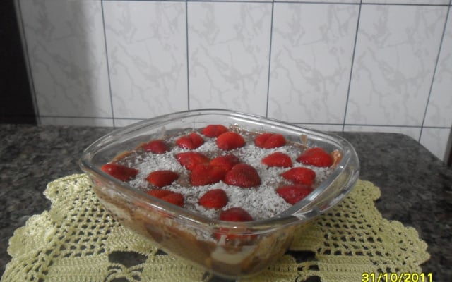 Pavê simples de chocolate