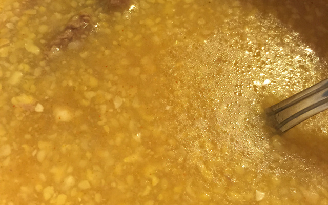 Canjiquinha de milho com beef