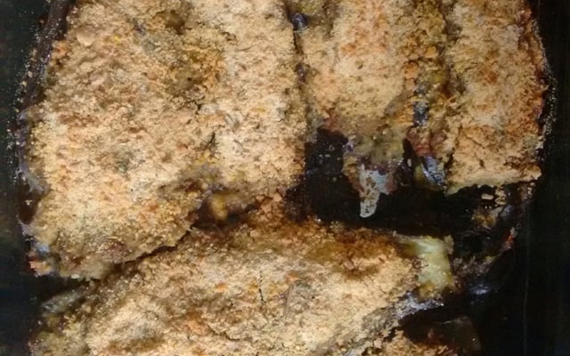 Super berinjela recheada