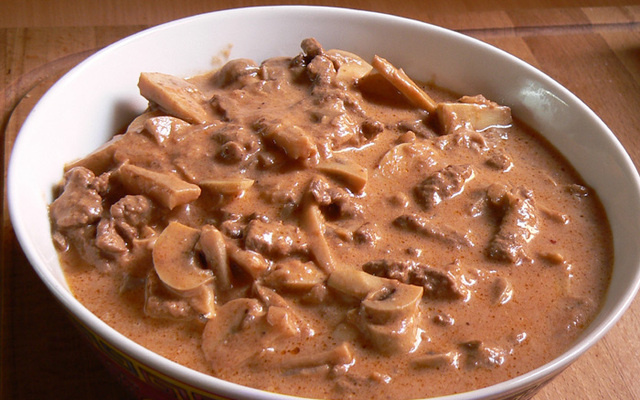 Estrogonofe de carne