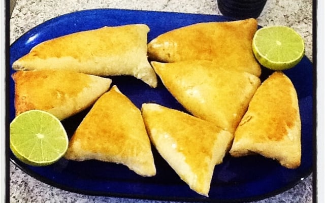 Esfiha de carne moída deliciosa