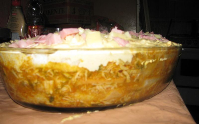 Torta de Pão de Forma com Requeijão Cremoso