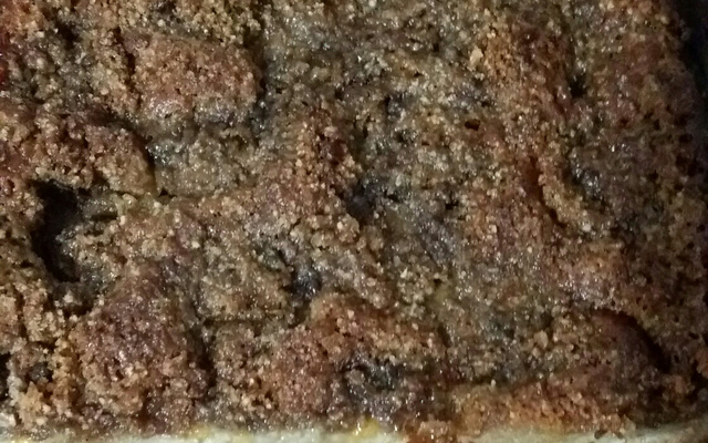 Cuca de banana sem glúten e sem lactose