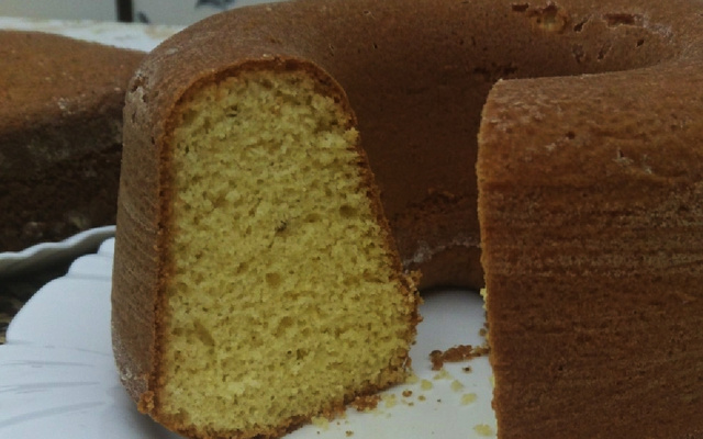 Bolo de fubá fofinho fofinho