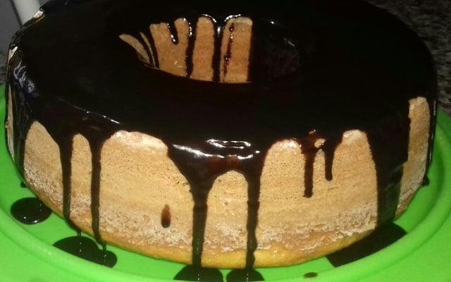 Bolo de cenoura sem óleo