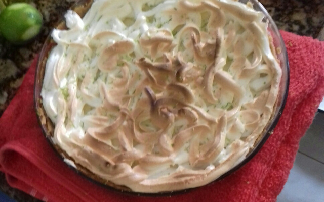 Torta de limão com bolacha